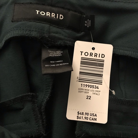 NWT Torrid Pants - Picture 3 of 3